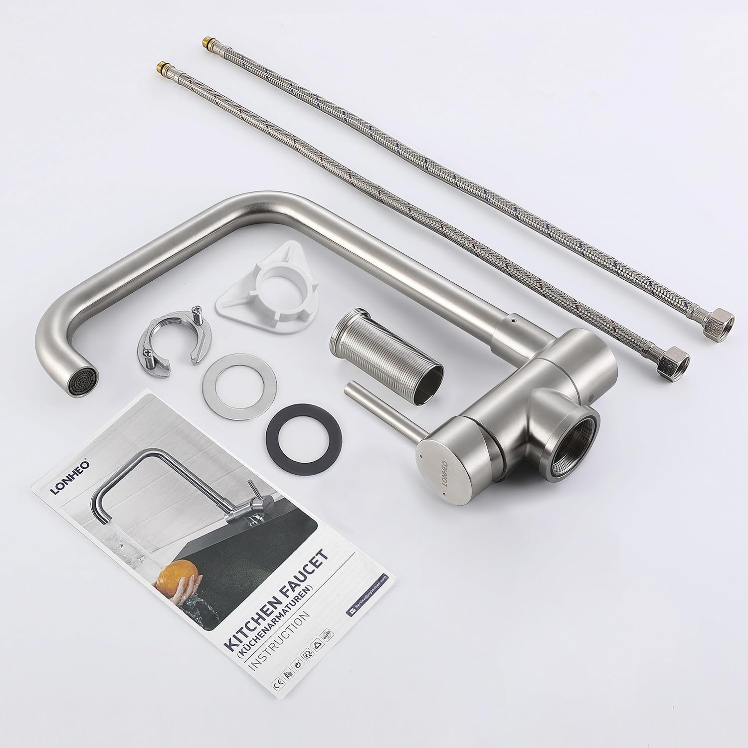 grifo abatible bajo ventana